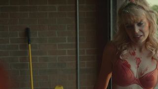 Chloe Farnworth - 12 Hour Shift (2020) celeb boobs scene