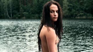 Alicia Vikander - The Crown Jewels (2011) TV boobs scene