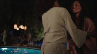 Olivia Munn, Erica Ash hot - Violet (2021) Hot Movie Scene