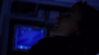 Natascha McElhone - Solaris (2002) celeb boobs scene