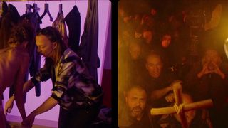 Abbey Lee Kershaw, Mica Arganaraz, Stefania Cristian - Lux a terna (2019) HD topless scenes boobs