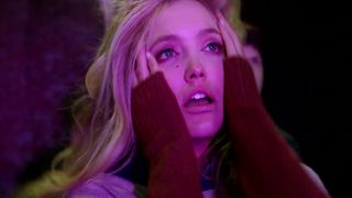 Christina Hélène Braa, Amanda Jones, Hannah Hueston topless scenes - The Resonator Miskatonic U (2021) Erotic Topless Movie Scene