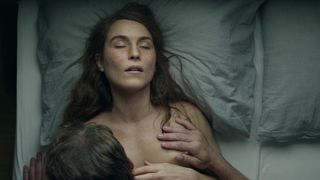 Noomi Rapace nude – Lamb (2021) Topless Celebrity Sex scene