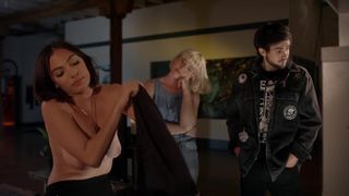 Kelly Curran, Lorin Doctor nude - Don't Let Her In (2021) Lesbian Nude Adult horror movie scene