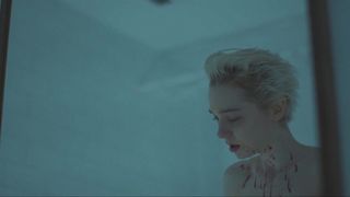 Julia Sarah Stone - Come True (2020) TV nude boobs scene