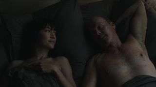 Maggie Q hot - The Protege (2021) Bedroom Scene