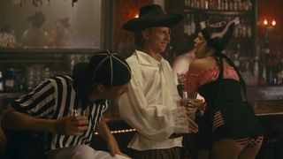 Athena Lundberg, Baelyn Neff, Sharon Hinnendael - Kissing Strangers (2010) celeb hot scene