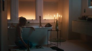 Thalissa Teixeira nude - Too Close (2021) short topless bath scene