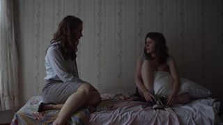 Allison Torem, Baize Buzan hot movie scene - Our Father (2021) hot movie scene