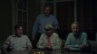 Allison Torem, Baize Buzan hot movie scene - Our Father (2021) hot movie scene