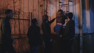 Caylee Cowan - Willy's Wonderland (2021) celeb booby show