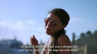 Clara Francesca Pagone, Kelsey Gillis, Marie Schmidt, and other â In Corpore (2020) TV a topless scene from the movie