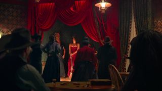 Zazie Beetz, Aahkilah Cornelius nude - The Harder They Fall (2021) Hot and Strip movie scene
