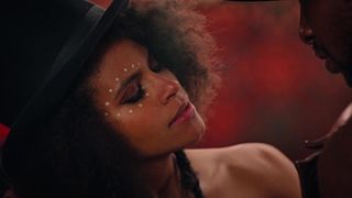 Zazie Beetz, Aahkilah Cornelius nude - The Harder They Fall (2021) Hot and Strip movie scene