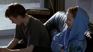 Sandra Huller hot movie scene â Madonnen (2007) Tv topless scene from the movie