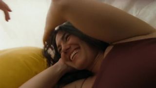 Ophelie Bau, Lola Bessis - Loving (2021) hot nude and lesbian kiss scene