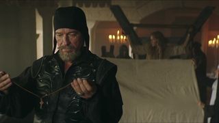 Charlotte Kirk - The Reckoning (2021) celeb A hot movie scene show scene