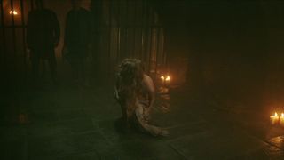 Charlotte Kirk - The Reckoning (2021) celeb A hot movie scene show scene