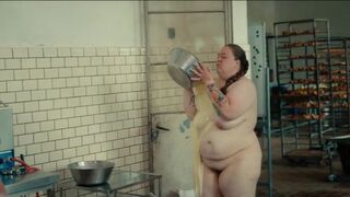 BBW Explicit Nudity Scene ⭐ Claudia Gregersen ⭐ Kagefabrikken (2022)