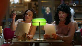 Stephanie Gossger naked - Die Kanzlei (2022) Public Exhibitionism Scene