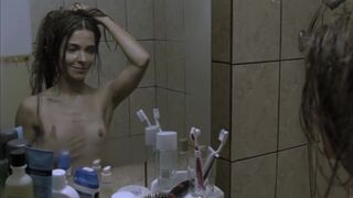Hot Bathroom Scene with Carmen Lopazan nude - Cealalta Irina (2009)