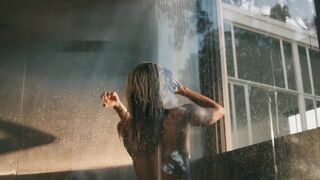 Miley Cyrus nude ⭐ Under the shower (2023)