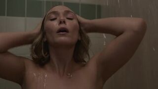 Elizabeth Olsen Nude Celebs ⭐ Love & Death (2023)