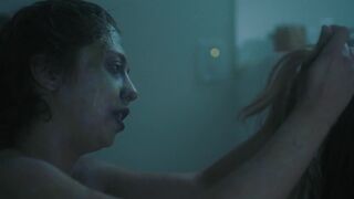 Bedroom Bizarre Scene ⭐ Adelaide Lummis nude, Jasmine Kimiko ⭐ Come Be Creepy With Us (2019)