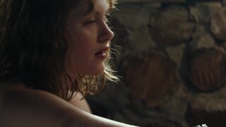 Emma Laird hot ⭐ Mayor of Kingstown s01e09 (2021) TV SHOW Sex Bath Scenes