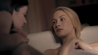 Nudity and Sex scenes ⭐ Laurence Hamelin, Lily Cole, Sarah Gadon nude - The Moth Diaries (2011)