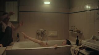 Bel Powley Nude ⭐ A Small Light (2023)