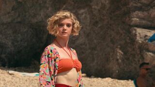 Elena Kampouris great - My Big Fat Greek Wedding 3 (2023) adult beach episode