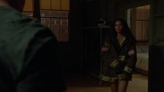 Miranda Rae Mayoo naked - Chicago Fire s11e12 (2022) Sexy Kiss