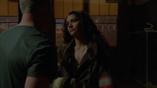 Miranda Rae Mayoo naked - Chicago Fire s11e12 (2022) Sexy Kiss