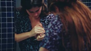 Nadia Tereszkiewicz nude, Clara Bretheau sexy, Alexia Chardard hot ⭐ Les Amandiers (2022)