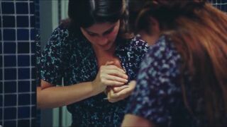 Nadia Tereszkiewicz nude, Clara Bretheau sexy, Alexia Chardard hot ⭐ Les Amandiers (2022)