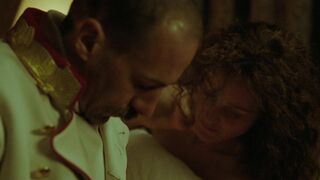 Masturbating Vicky Krieps sexy - Corsage (2022)