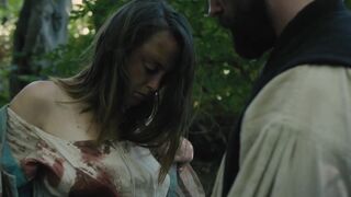 Short Nude Scene ⭐ Hannah Douglas topless ⭐ Lapwing (2021)