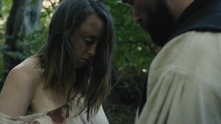 Short Nude Scene ⭐ Hannah Douglas topless ⭐ Lapwing (2021)