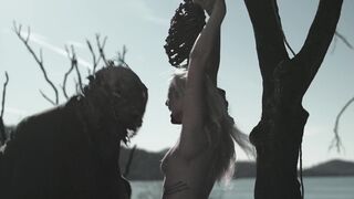 Emily Sweet, Sierra Sherbundy, Spring Ines Pena nudity - Cry Havoc (2020) Thriller-Horror Nude Scenes