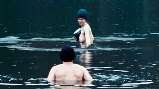 Outdoors Nudity Scene ⭐ Leona Sklenickova topless ⭐ Stínohra (2022)
