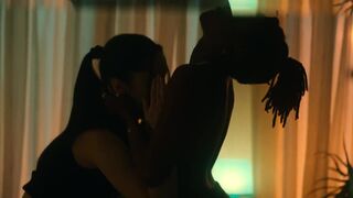 Lesbian Scenes with Tracy Gotoas, Lola Le Lann nude - Ganglands s02e01e05 (2023