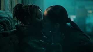 Lesbian Scenes with Tracy Gotoas, Lola Le Lann nude - Ganglands s02e01e05 (2023