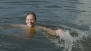 Line Pillet hot bikini scene - Tench (2019)