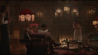 Threesome Sex Scene ⭐ Najah Bradley nude ⭐ Interview with the Vampire (2022)