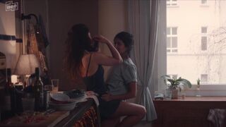 Lesbian Scene Banafshe Hourmazdi nude, Lena Klenke nude ⭐ Loving Her (2021) s01-e01,05