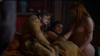 Josephine Gillan nude, Kristen Gillespie topless ⭐ GameofThrones s04e01 (2014)
