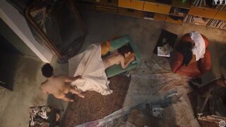 Natacha Lindinger topless - Entre Ses Mains (2022) topless & topless video