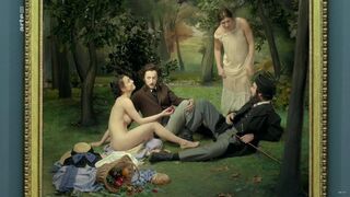 Art Nude ⭐ Camille Demoures naked ⭐ A Musee vous, a musee moi Le Dejeuner sur l'herbe - Libertinage (2019)