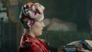 Nina Andronaki topless, Alyona Mikhailova - An hour before dawn (2021)